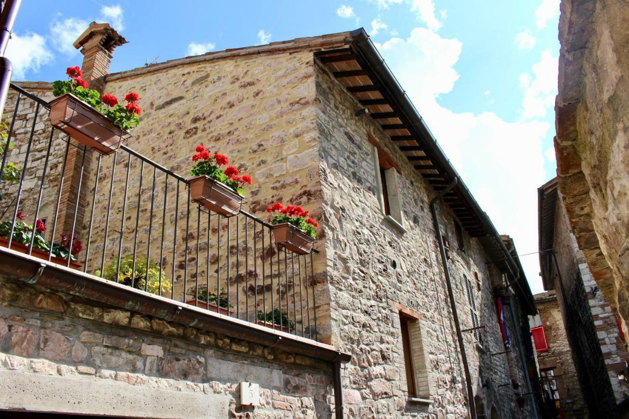 Red House Apartment Gubbio Bagian luar foto
