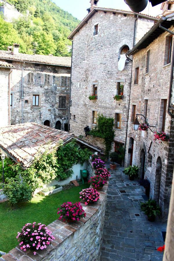 Red House Apartment Gubbio Bagian luar foto